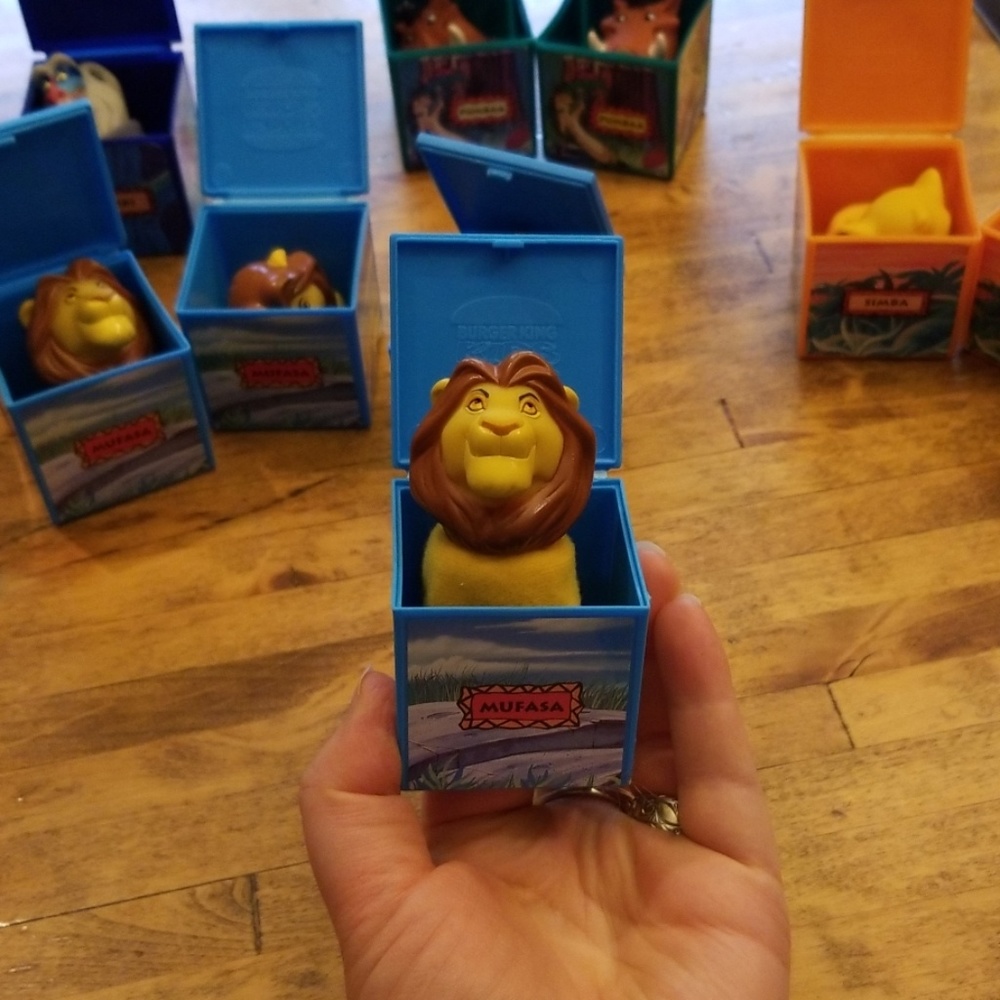 Original Lion King Finger Puppets